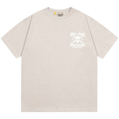 Gallery Dept skull letter print T-Shirts