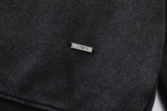 AMIRl Lounge Crystal Embellished Cotton Graphic Hoodie