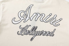 AMIRl Embroidered Logo T-Shirts