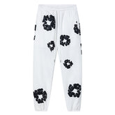 Denim Tears Kapok Pattern Printed Sweatpant White