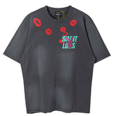 Saint Michael Letter Printed T-shirt