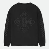 RHUDE Raised-Logo Cotton Sweatshirt