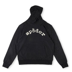 Sp5der VVS Hoodie Bright Diamond Black