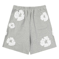 Denim Tears The Cotton Wreath Shorts Grey