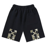 Off-White Logo Arrows Printed Shorts