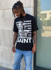 Saint Michael Graphic Printed T-Shirt