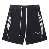 Hellstar Flame Printed Shorts