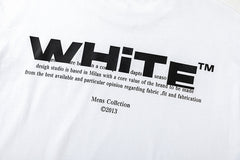 Off White Logo Pattern Printed T-Shirt
