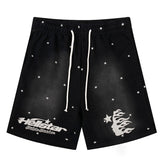 Hellstar Logo Printed Shorts