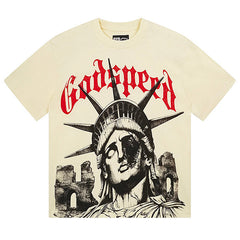 GODSPEED Statue Of Liberty T-shirt