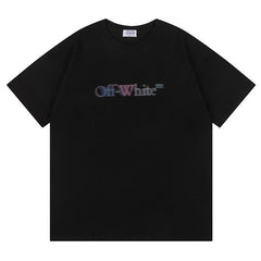 Off White Logo Pattern Printed T-Shirt