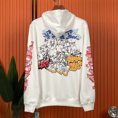 OFF-WHITE Colorful graffiti letters pattern Hoodies