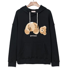 Palm Angels Bear-print classic hoodies