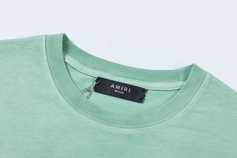 Amiri Dip Dye MA Logo T-Shirt