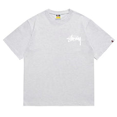 BAPE X Stussy Basic Pigment Dyed Tee