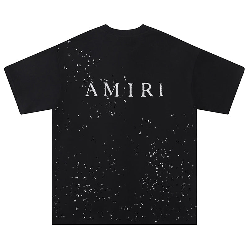 Amiri ink-splash print T-shirt