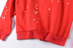 Sp5der Atlanta Zip Up Hoodie Red