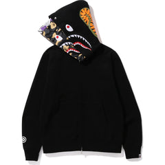 Bape shark full zip double hoodie