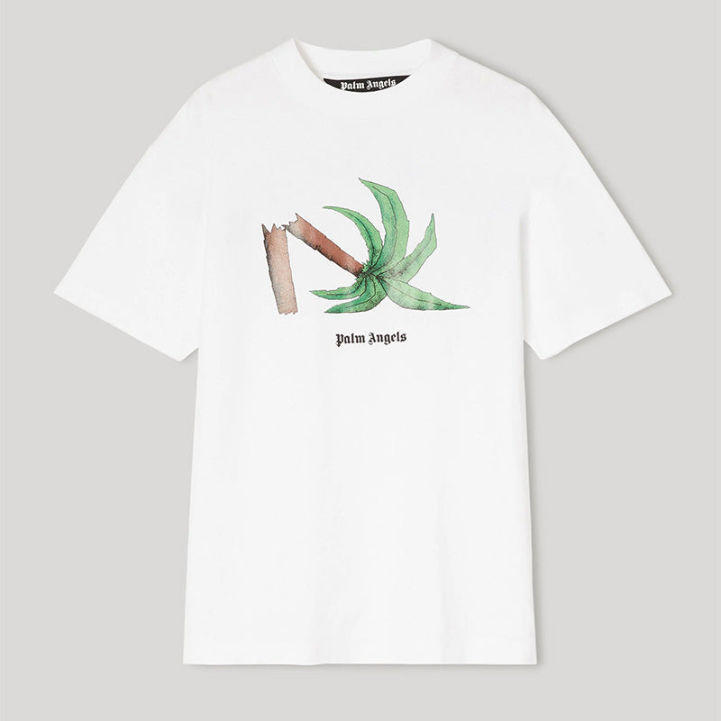 PALM ANGELS Coconut tree big logo T-Shirt