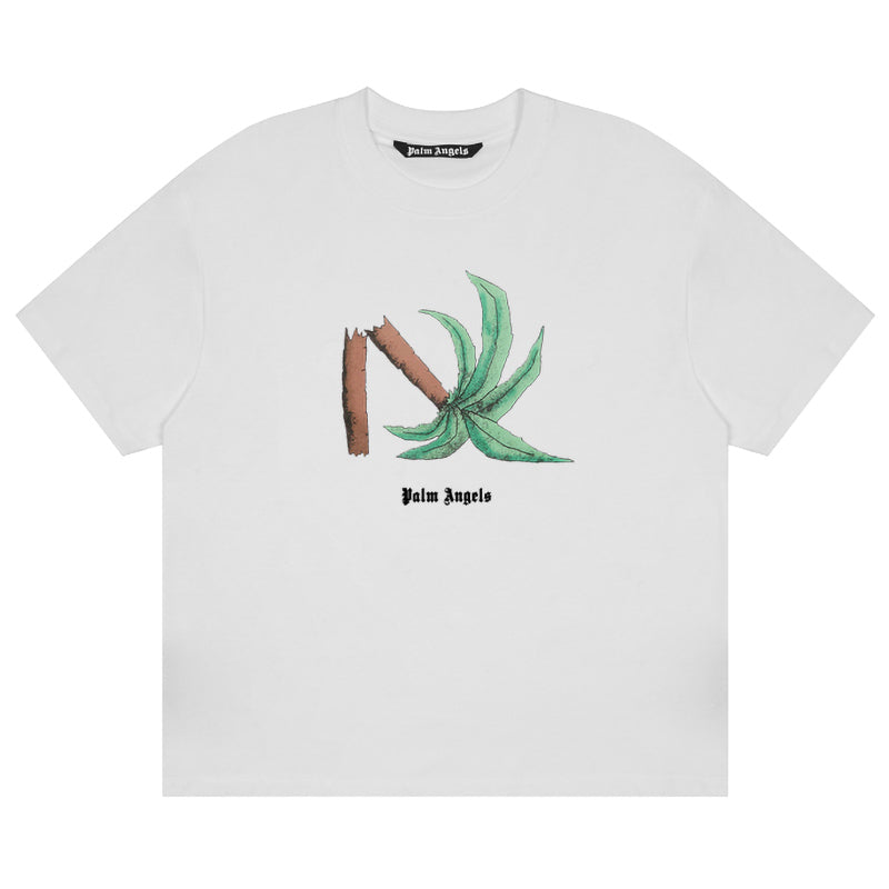 PALM ANGELS Coconut tree big logo T-Shirt