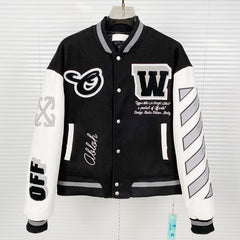 OFF WHITE baseball jacket