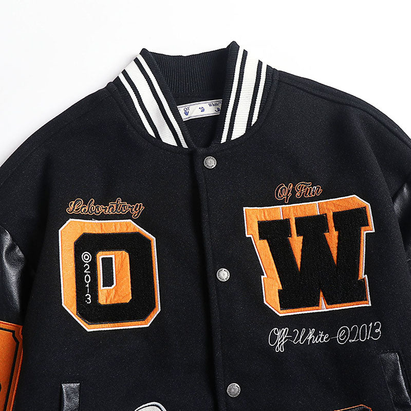 OFF WHITE Baseball Jacket