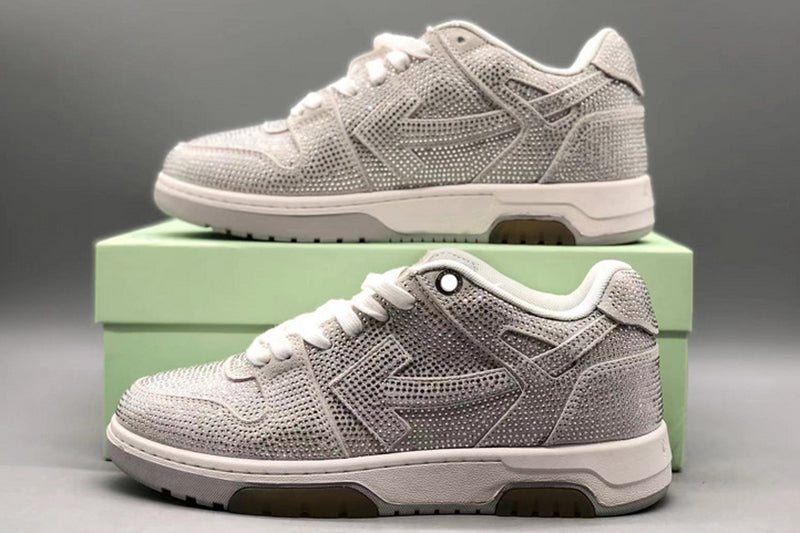 OFF WHITE Out Of Office Rhinestone setting Shoes