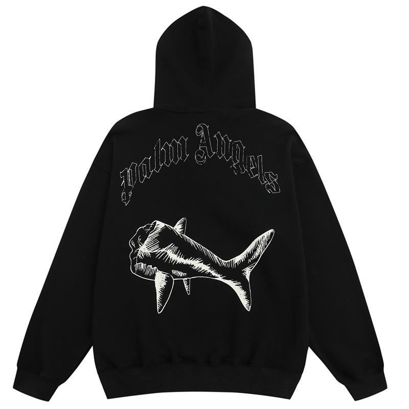 Palm Angels - Embroidered Cotton-Jersey Hoodie