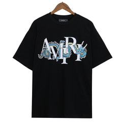 AMIRI Dragon logo-print cotton-jersey T-shirts