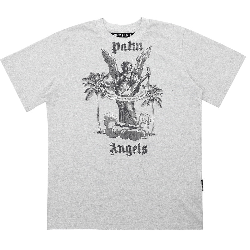 Palm Angels Slogan-Print Cotton T-Shirts