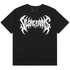 VLONE PSkeleton devil big V print T-Shirts