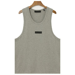 FEAR OF GOD Double Line Logo Decoration Sleeveless T-Shirts