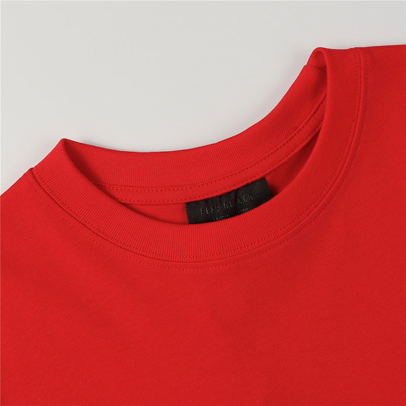 FEAR OF GOD Flocking FG7C letters T-Shirts