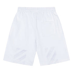 OFF-WHITE Wave Diag Track Shorts