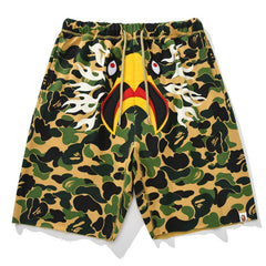 BAPE x READYMADE ABC Camo Eagle Wide Sweat Shorts