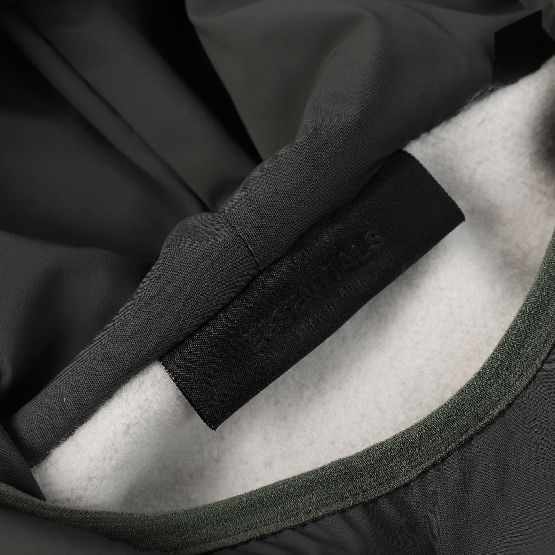 Fear of God Essentials Nylon Fleece Hooded Sweater