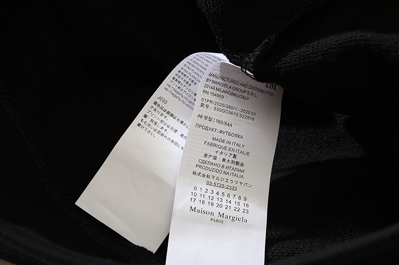 Maison Margiela Letter Logo Printed Hoodie