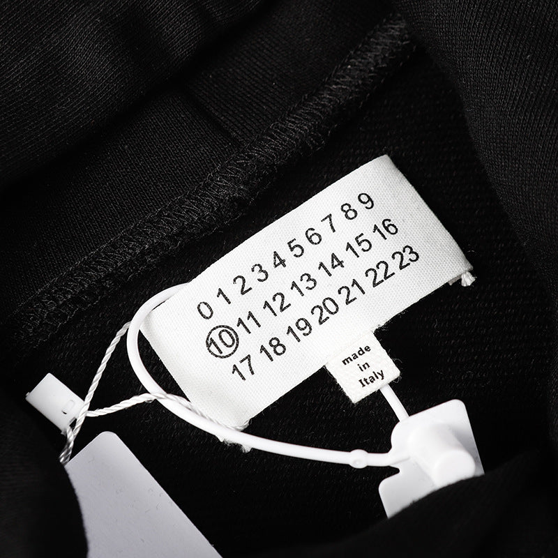 Maison Margiela Logo Embroidery Hoodie