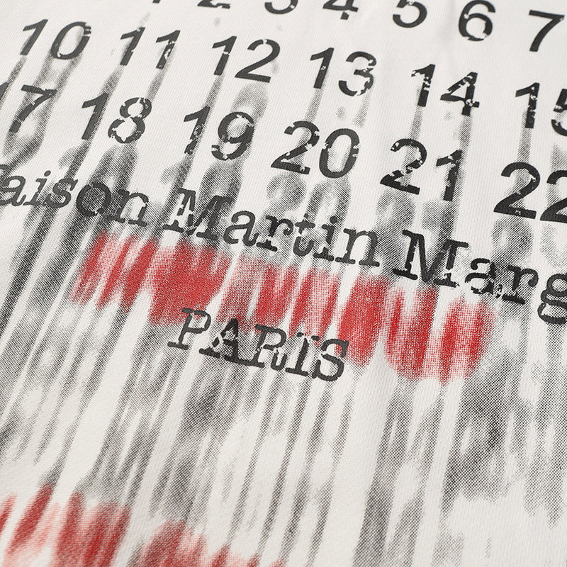 Maison Margiela Numbers Ghosting Hoodie