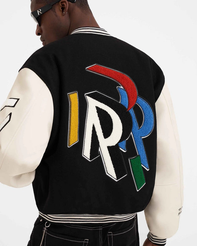 REPRESENT INITIAL VARSITY JACKET