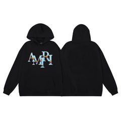 AMIRI Bones Logo-Embroidered Hoodie