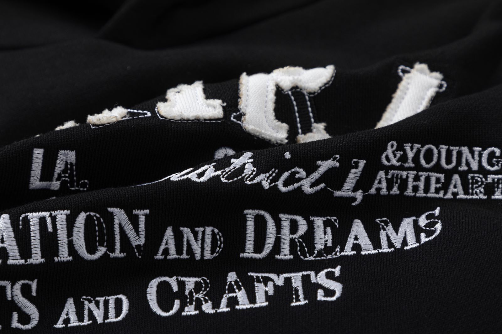 AMlRl Distressed Arts District Hoodie