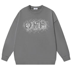 OFF-WHITE Spray-Paint Logo Cotton Sweatshirts