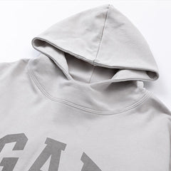 YZY GAP Hoodies Cement white