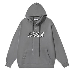 Off White Logo Drawstring Hoodie