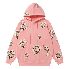 Denim Tears Kapok Pattern Printed Hoodie