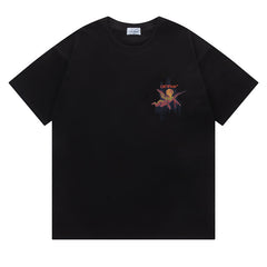 OFF-WHITE Cotton Cherub Print T-Shirts