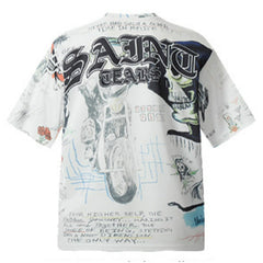 Saint Michael Graphic Printed T-Shirt