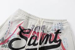 SAINT MICHAEL X Takashi Murakami  Graff Sweatshort