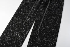 Purple Brand Crystal Diamond Jeans #9128